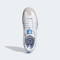 Adidas Samba OG Sky Gum top view – gum rubber sole leather sneakers Pakistan